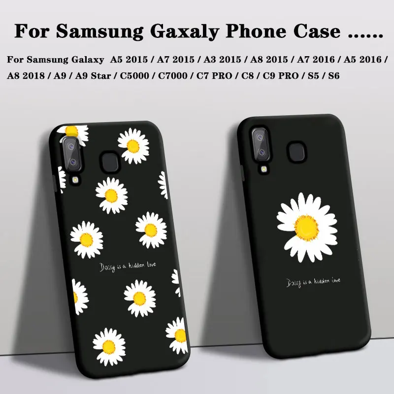 Чехол для телефона Samsung Galaxy a5 a7 a3 a8 2015 силиконовый чехол galaxy a9 star c5000 c7000 pro c8 s5 s6 2018 с