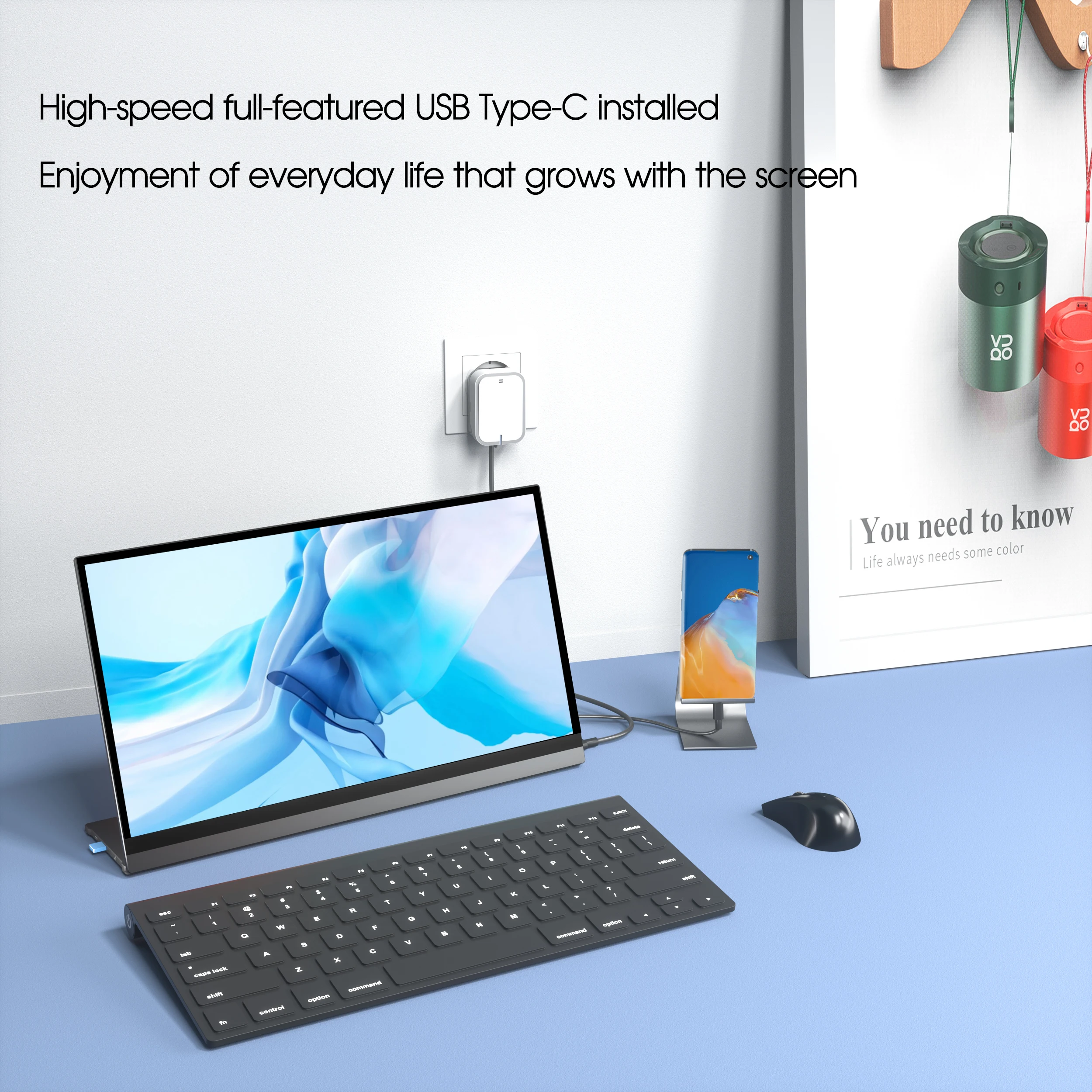 UPERFECT 15 6 &quotТип C G Сенсор HDMI Портативный игровые мониторы 4K ультра тонкий
