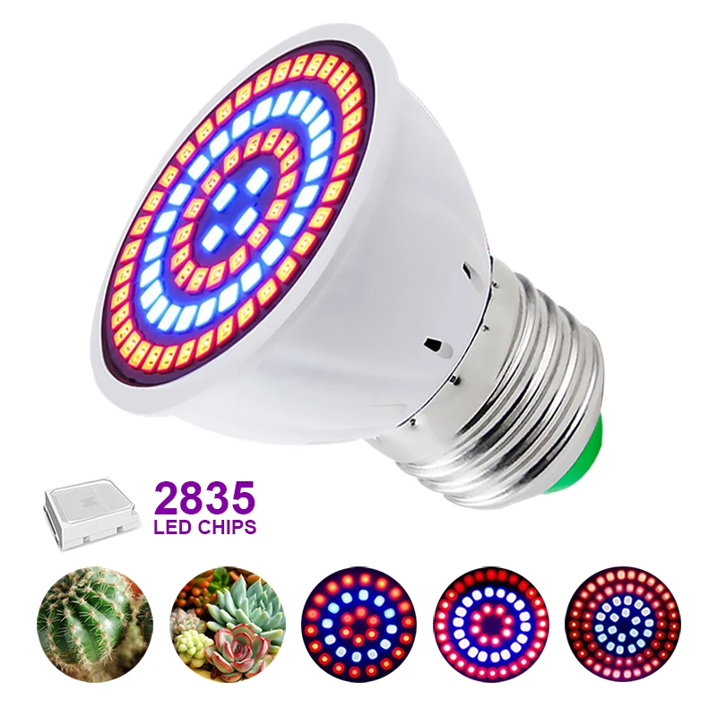 

E27 Phytolamp для растительная лампа Full Spectrum Led полный спектр светильник лампа для выращивания растений с питанием от источника Освещение в помещ...