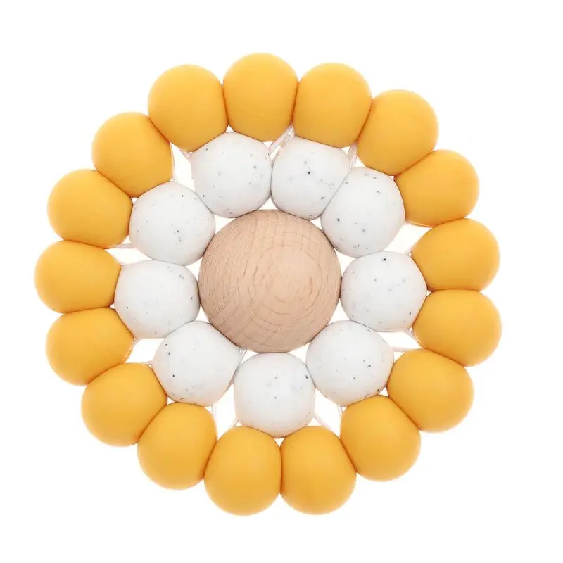 

Baby Teether BPA Free Chewable Silicone Teething Toys For Infant Gift Baby Care XX9E