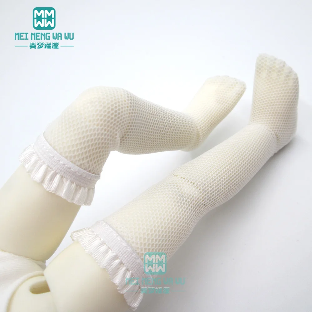 Аксессуары для BJD модные черные сетчатые длинные чулки 27 60 см 1/3 DD SD кукольная