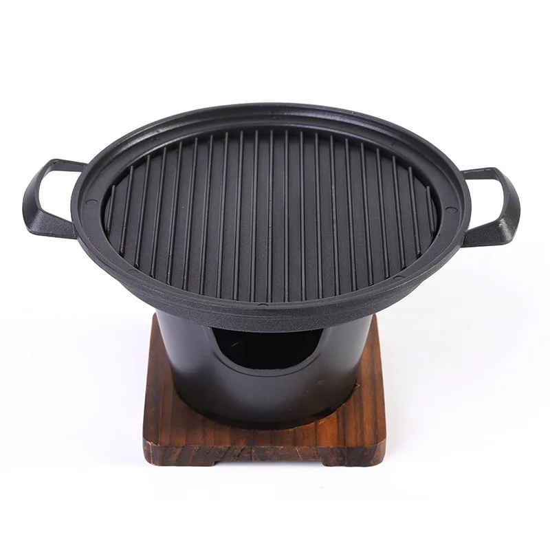 Mini griglia per Barbecue portatile in stile giapponese stufa per Barbecue a carbone accessori per Barbecue piastra per Barbecue all'aperto strumenti per arrostire la carne
