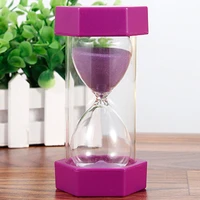 510152030min sandglass hourglass sand clock egg kitchen timer supplies kid game gift home accessories