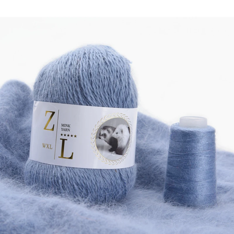 Прямая доставка 50 + защита от ультрафиолета 20 г/компл. удлиненном плюше Норка