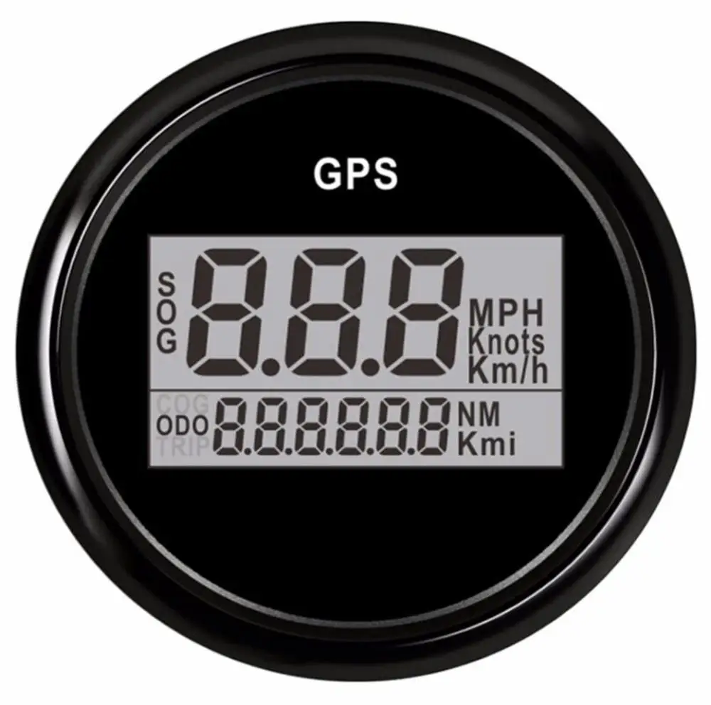 Автомобильные цифровые одометры 0 999 км/ч с антенной 52 мм|odometer digital|odometer gpsodometer