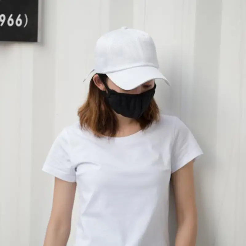 

4pcs Reusable Mouth Mask Air Anti Dust Cotton Masks for Teens Women Men Travelin M6CC