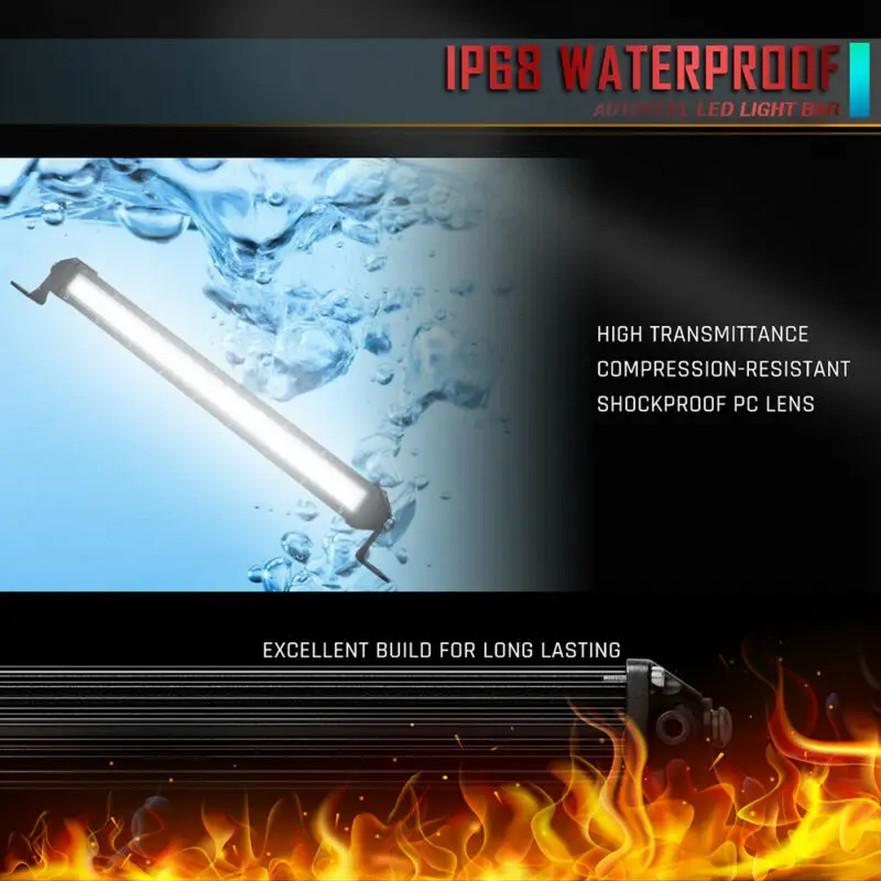 Ультра-тонкий 12 300 Вт Светодиодный светильник для работы комбинированный