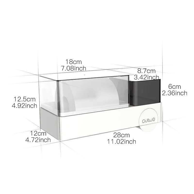 Водонепроницаемый настенный держатель для туалетной бумаги ванной комнаты