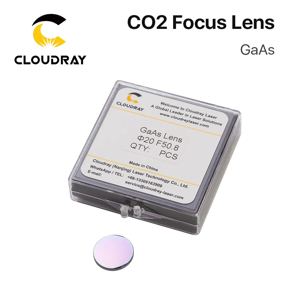 Фокусный объектив Cloudray GaAs Dia. 19 05/20 мм FL 50 8 63 5 101 6 1 4 &quotВысокое качество для CO2