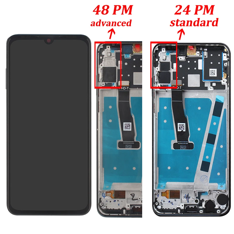 Цветной для Huawei P30 Lite ЖК-дисплей и сенсорный экран 6 15 ''для Nova 4e MAR-LX1M MAR-LX2
