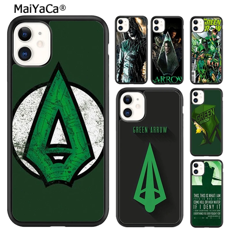 MaiYaCa Американский ТВ сериал зеленые стрелы чехол для телефона iPhone SE 6s 7 8 plus X XR XS 11 12