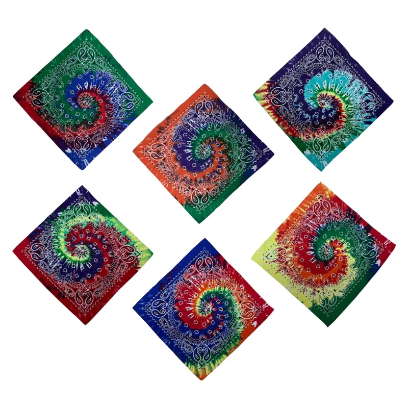 Повязка на голову с принтом пейсли разноцветная в стиле хип-хоп |