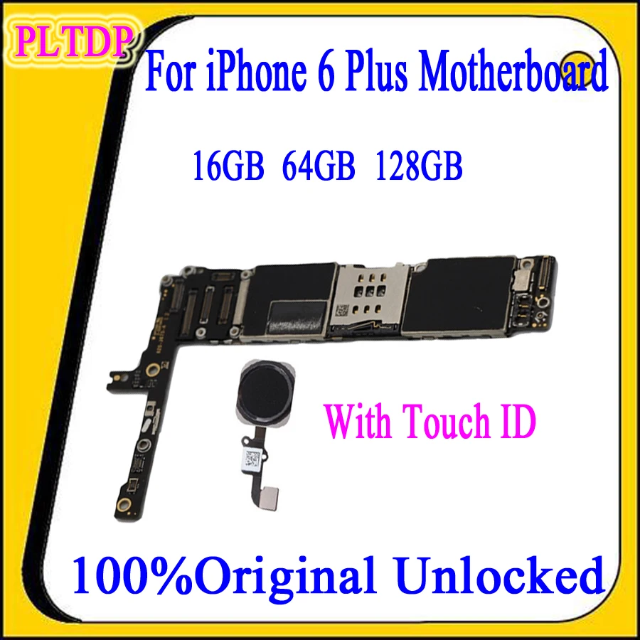 Хорошее тестирование 100% оригинальная материнская плата для iPhone 6 Plus Заводская