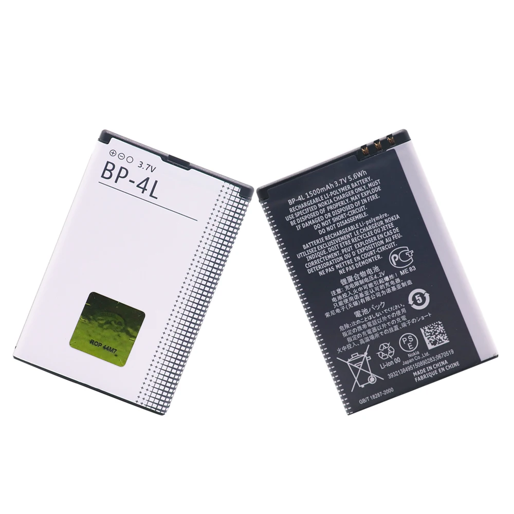 BP 4L BP-4L Батарея для Nokia N97 E61i E63 E90 E95 E71 6650F N810 E72 E52 E55 E6-00 E73 6760s BP4L 1500 мА-ч | Мобильные