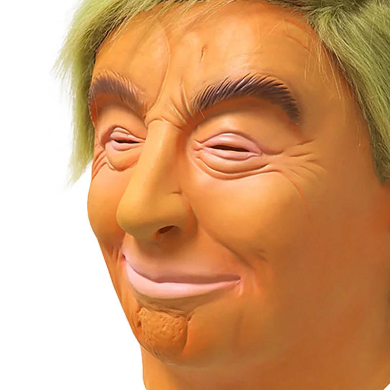 Halloween Donald Trump Mask Deluxe President Latex Full Head Hair Party Game Props Gag Toys Headgear Fun Gift | Игрушки и хобби