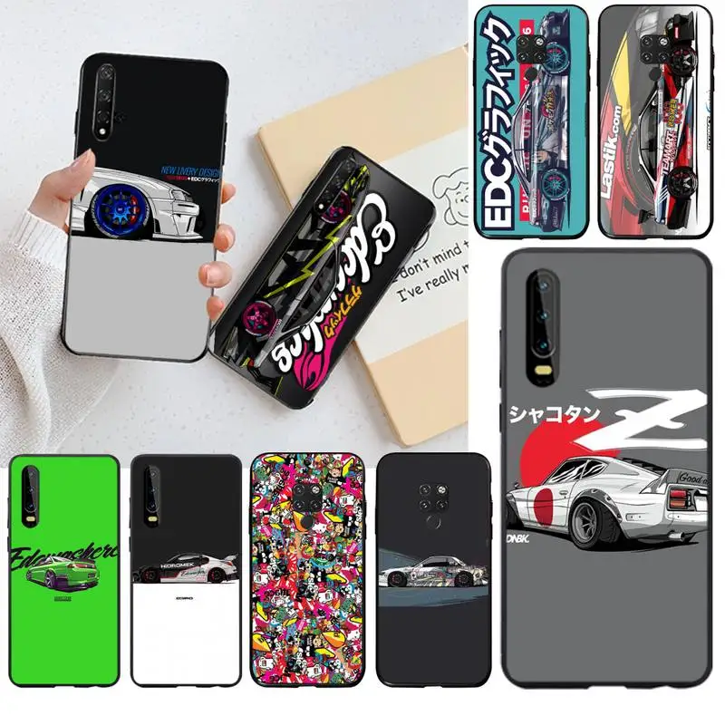 Чехол для телефона PENGHUWAN спортивный автомобиль JDM ДЛЯ Huawei P40 P30 P20 lite Pro Mate 30 20 P Smart 2019