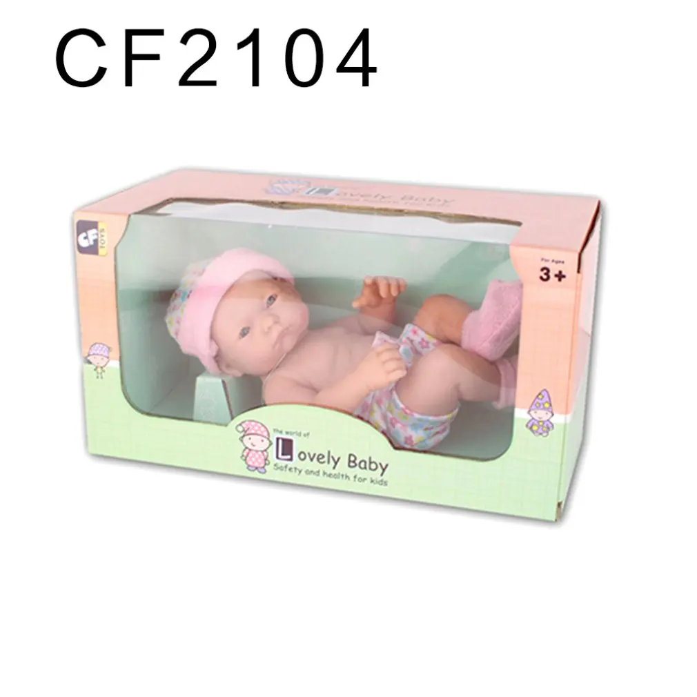 

CF2104 9.5 Inch Solid Doll Set Fashion Style Girls Gift Toy Home Safety and Harmless Friends Game Simulation Doll Vinyl Doll
