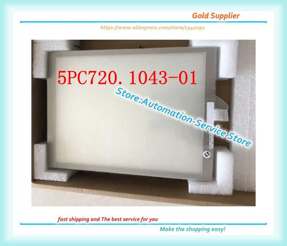 Новая стеклянная панель сенсорного экрана для 5PC720.1043-01 10 4 дюйма