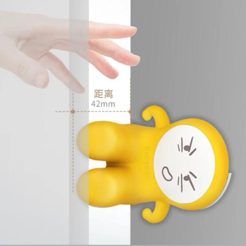 

Cute Cartoon Silicone Door Stopper Wedge Slip Resistant Catcher Block Animal Door Stopper Shock Newborn Baby Care Useful
