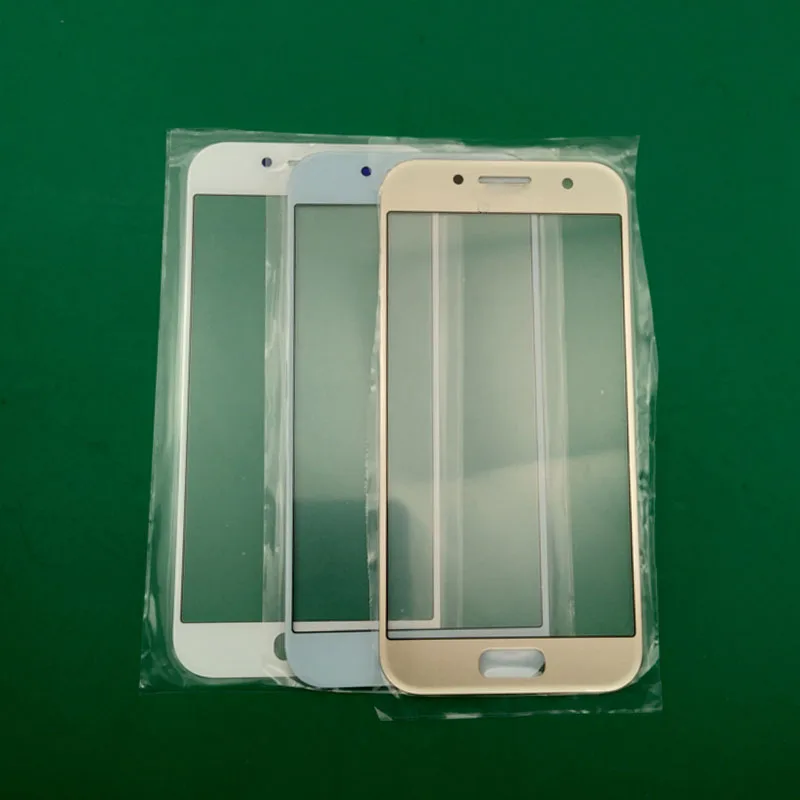 10 шт. внешнее стекло + oca пленка для переднего экрана сенсорная внешняя крышка
