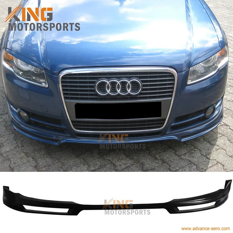 Подходит для 06 08 Audi A4 B7 тип А передний бампер спойлер боди поли уретан Глобальный