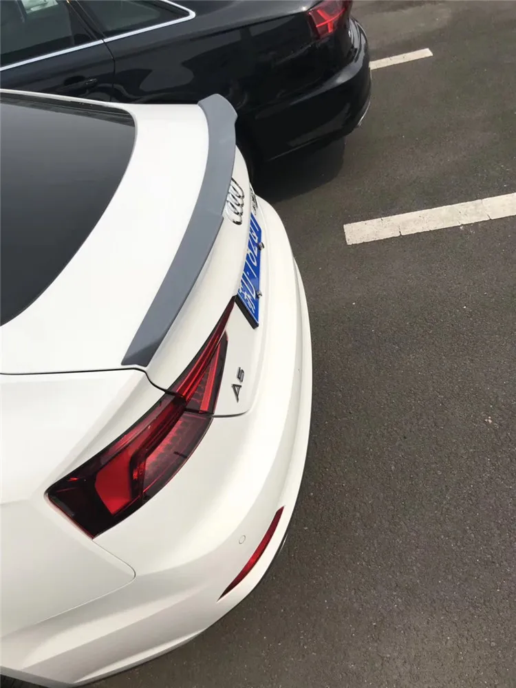 Спойлер для Audi A5 2015-2018 спойлер высококачественный из АБС-материала заднего крыла