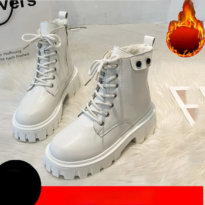 

Мотоциклетные ботинки, зимние теплые ботинки со средней посадкой, увеличенные боковые молнии