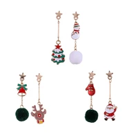 gothic deer snowman tree stud earrings 2021 trend korean fashion woman earring womens free shipping cool stuff christmas gift
