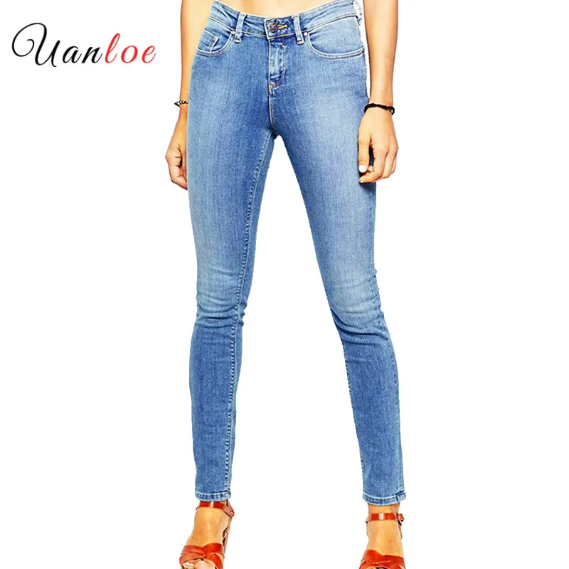 

2019 модные летние джинсы-бойфренды для женщин в винтажном стиле, со средней талией на пуговицах с эффектом стирки синие джинсы длинные штаны-...