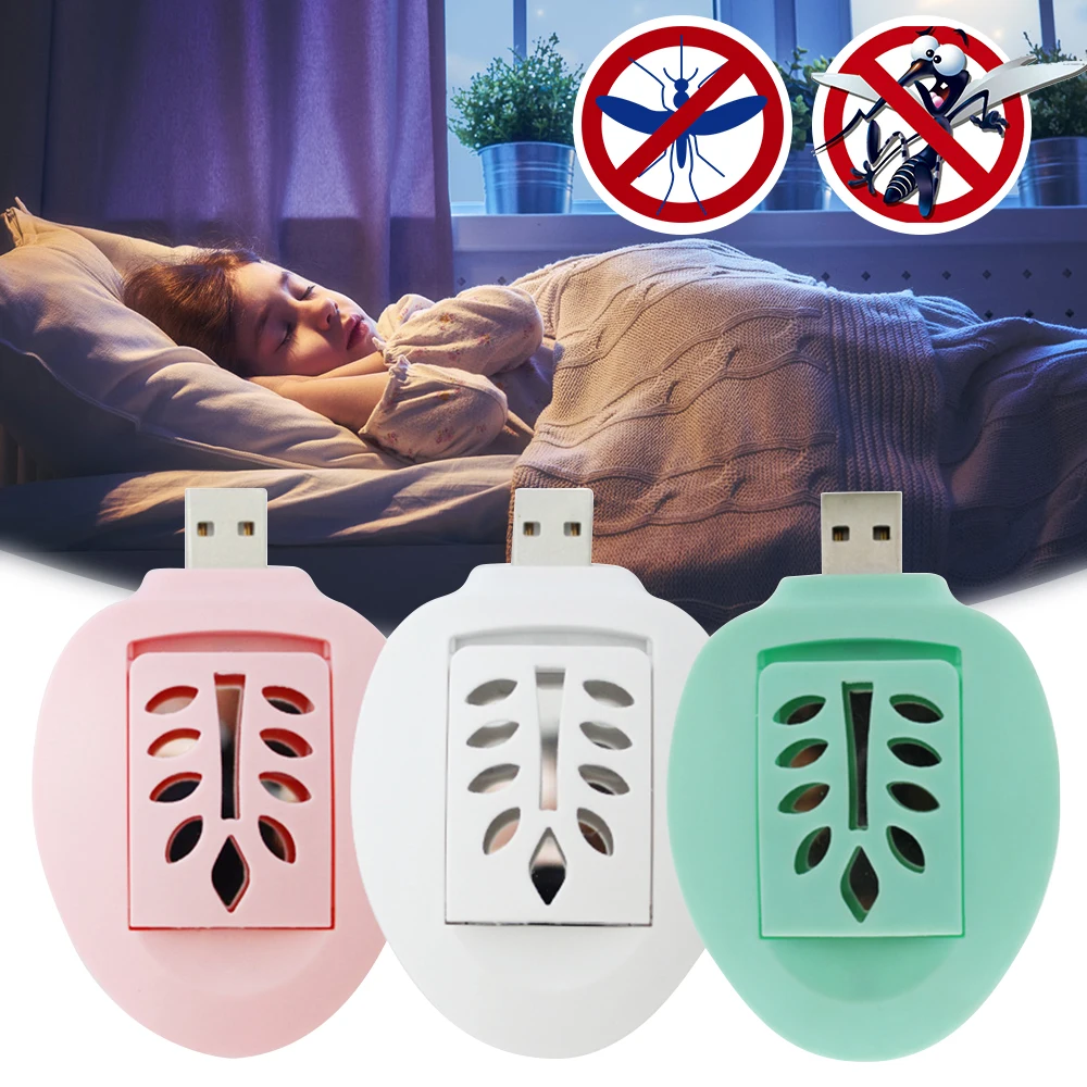 Портативный Электрический Отпугиватель комаров с USB портом|Лампа от насекомых| |