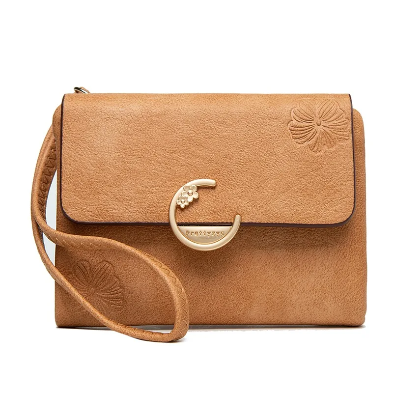 

PU Leather Short Wallet Women Fashion Designer Credit Card Holder Hasp Coin Purses Ladies Wallets 2020 New