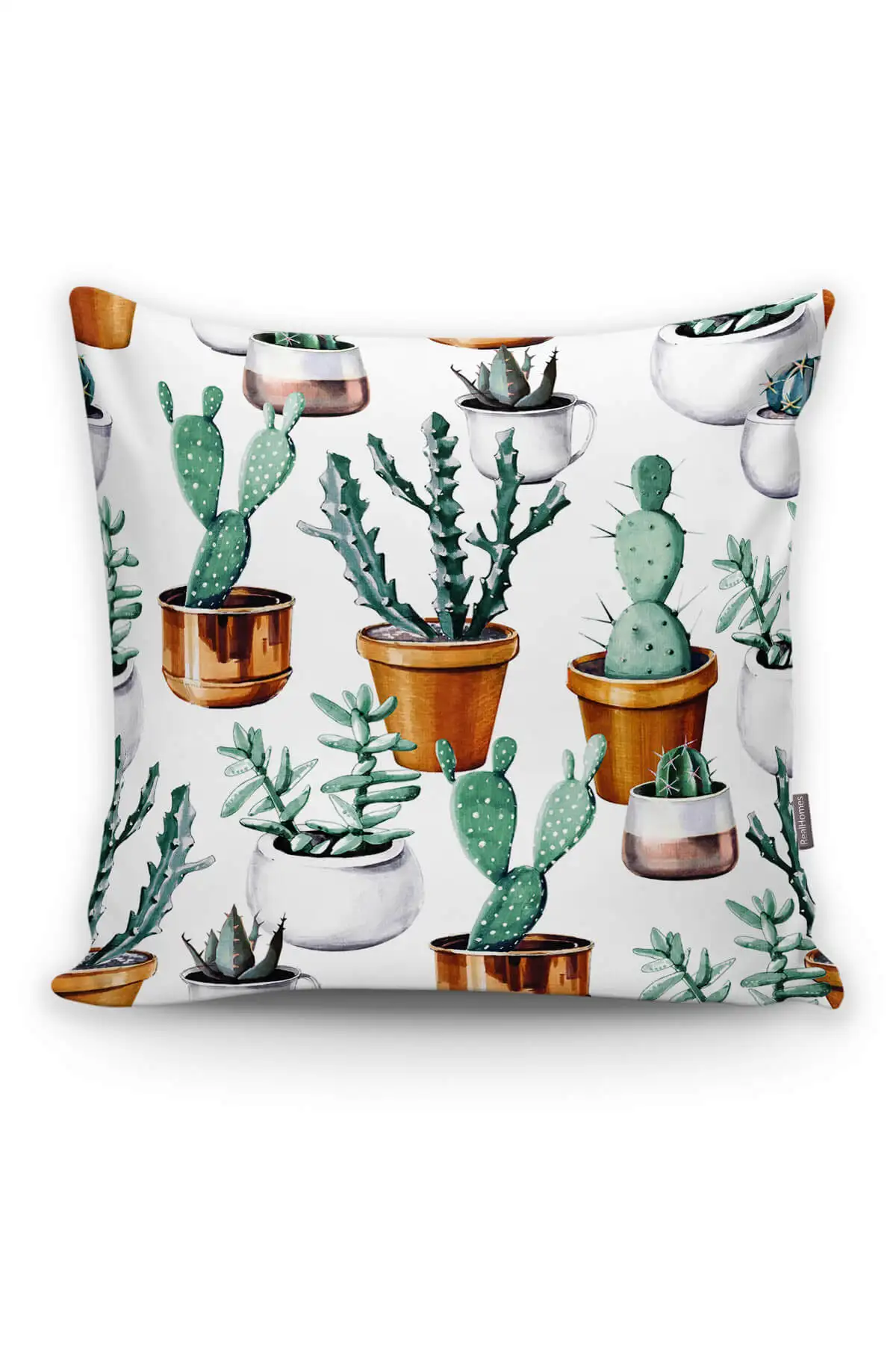 

Cactus Printed Decorative Digital Pillow Decorate Case Good Quality Stylish Home Garden Room Kitchen Gift Convenient Modern