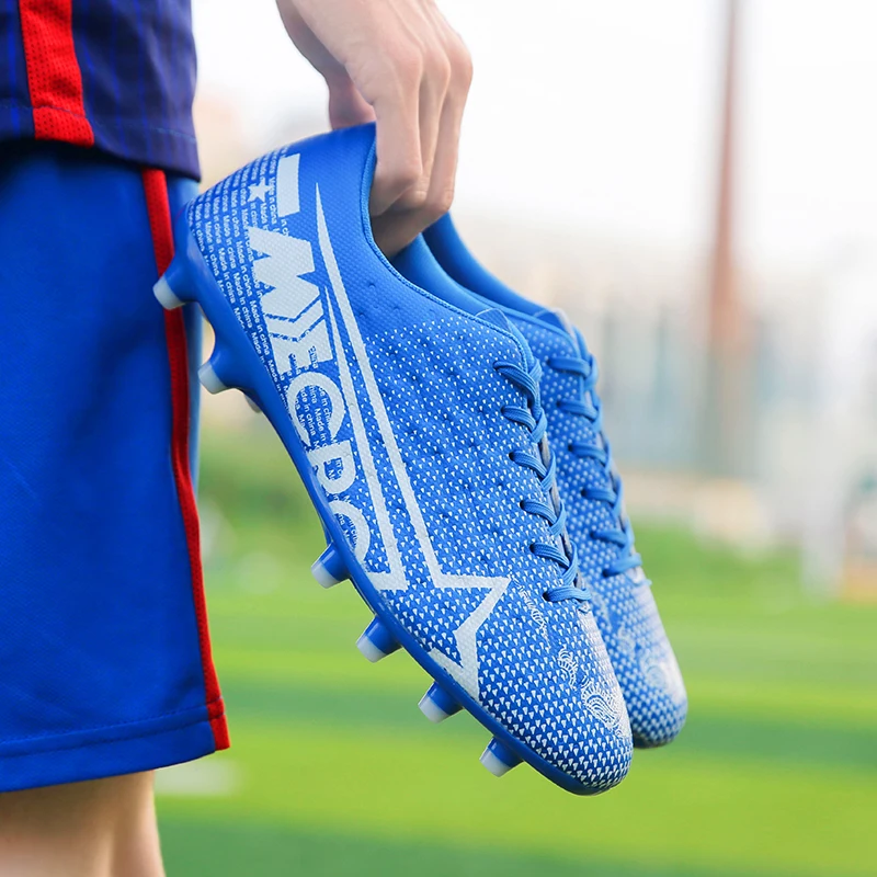 2019 Size33 44 Для мужчин мальчик дети футбольные бутсы для Футбол TF хард кроссовки