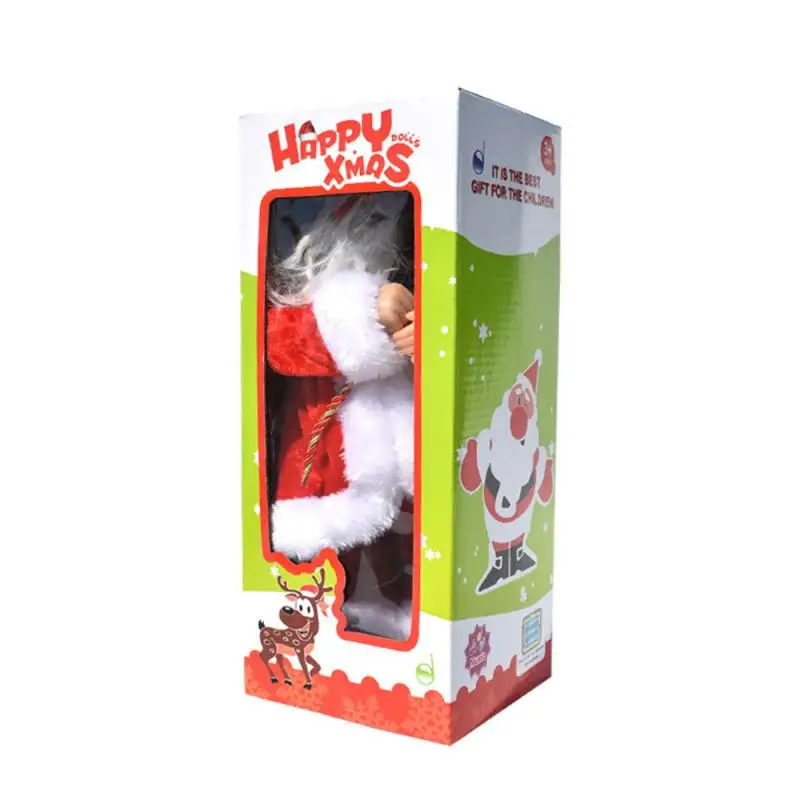 

Christmas Children's Toys Electric Music Santa Claus Doll Perfect Holiday Gift Christmas Decorations
