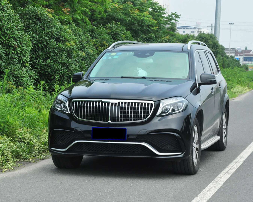 

Car Frront Middle grille for Mercedes-Benz GLS450 X166 Maybach ABS plastic front grille vertical bar