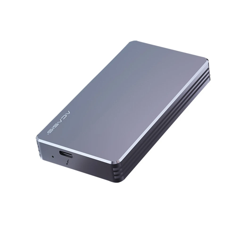 

Чехол Acasis Thunderbolt 3 NVME M.2 SSD, алюминиевый корпус Type-C 40 Гбит/с, внешний жесткий диск, док-станция, корпус NVME для ПК, ноутбука