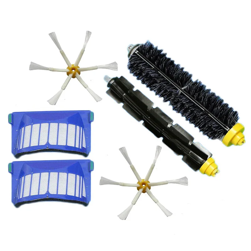 Основные боковая резиновая щетка комплект для IRobot Roomba 600 серии 610 620 630 660 Запчасти |