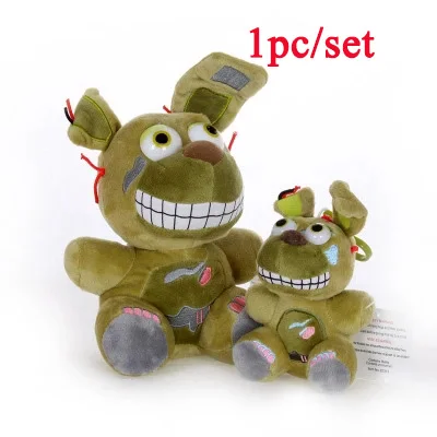 I 18/25Five Nights At Freddy's» «пять ночей у Фредди» с рисунком персонажей из игры «пять ночей в Фредди» плюшевые игрушки и куклы из мультфильма медведь Фредди фазбер Фокси» из мультфильма для мальчика, Бонни и Чика мягкие игрушечных пластиковых экшн фигурок Детский подарок - Цвет: I