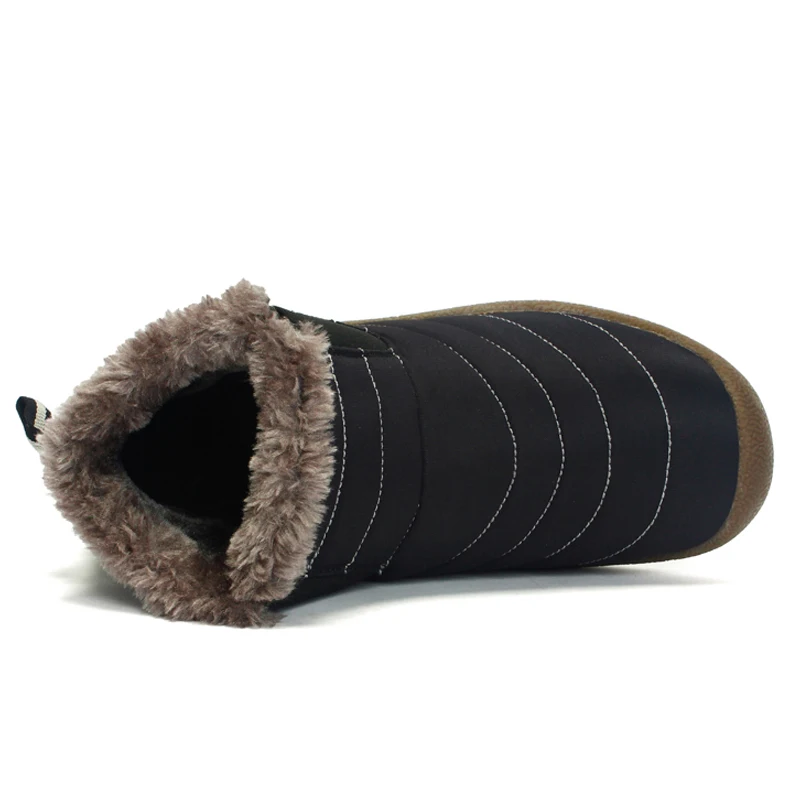 Зимние мужские походные ботинки большого размера водонепроницаемые уличные