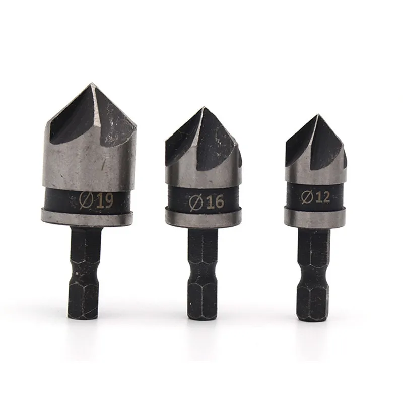 1 шт. 90 градусов промышленное качество пять/семь лезвий потайное отверстие