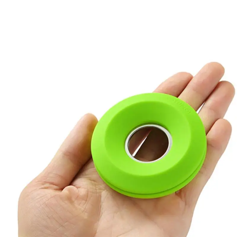 Портативный в форме пончика силиконовые наушники держатель для кабеля USB