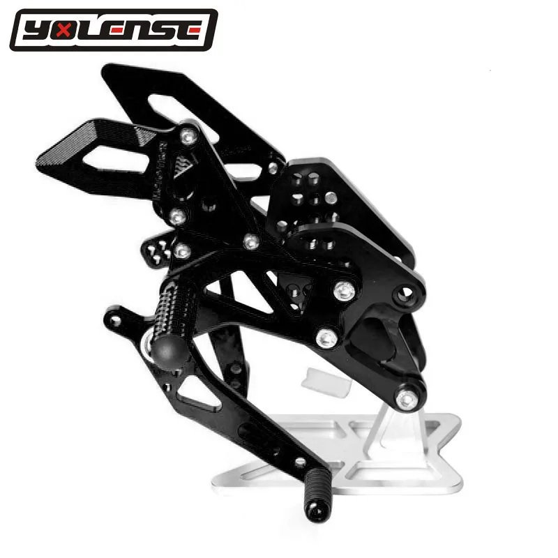 Для YAMAHA YZF R3 R25 YZFR3 2015 2017 мотоциклетная ЧПУ алюминиевая подставка для ног задние