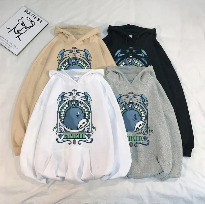 Худи женское в стиле японского аниме с забавными рисунками из мультфильмов |