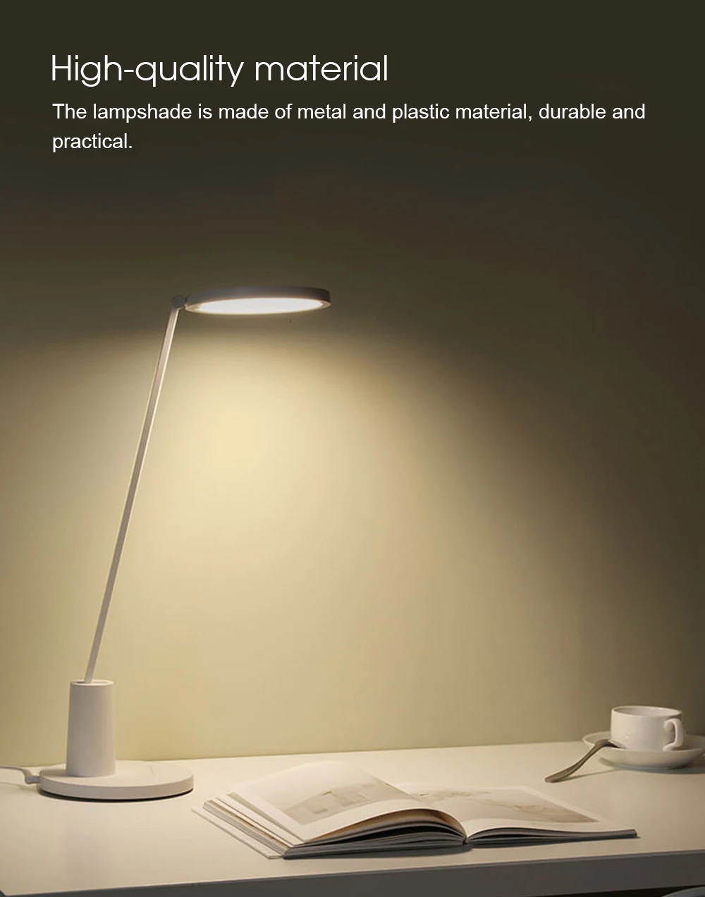 Yeelight YLTD05YL настольная лампа 15 Вт светодиодный умный с защитой для глаз, настольная лампа Dim mi ng для mi home mi jia приложение управление для детей свет для чтения