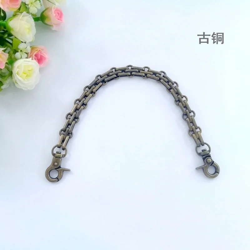 Металлическая цепочка для кошелька 2 шт. 25 см|Пряжки и крючки| |