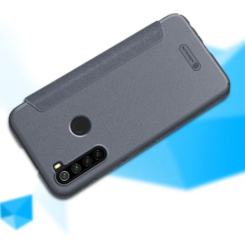 Для Xiaomi Redmi Note 8 чехол NILLKIN Sparkle роскошный Флип кожаный задняя крышка для Nilkin