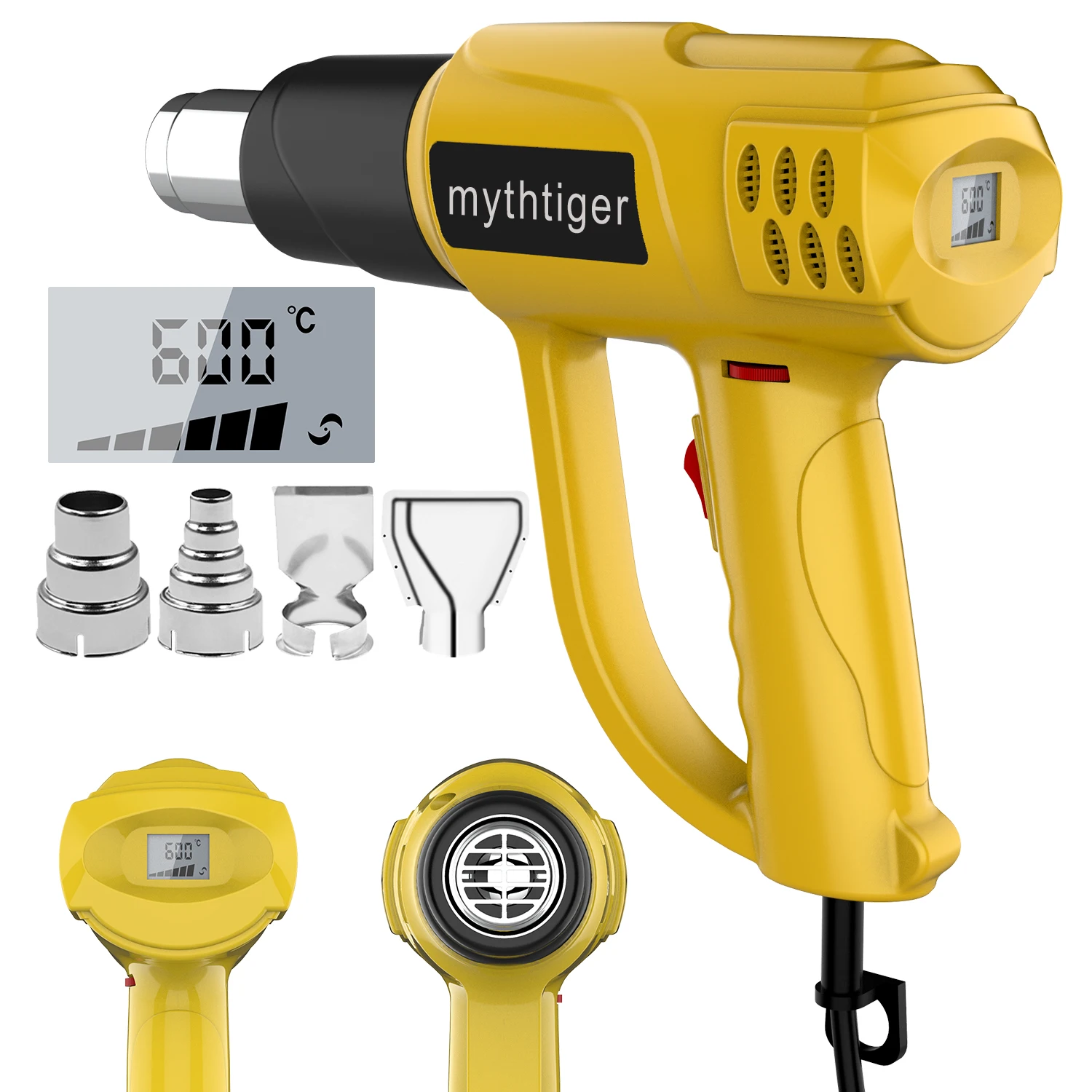 Промышленный терморегулятор для пайки с вилкой европейского стандарта цифровым