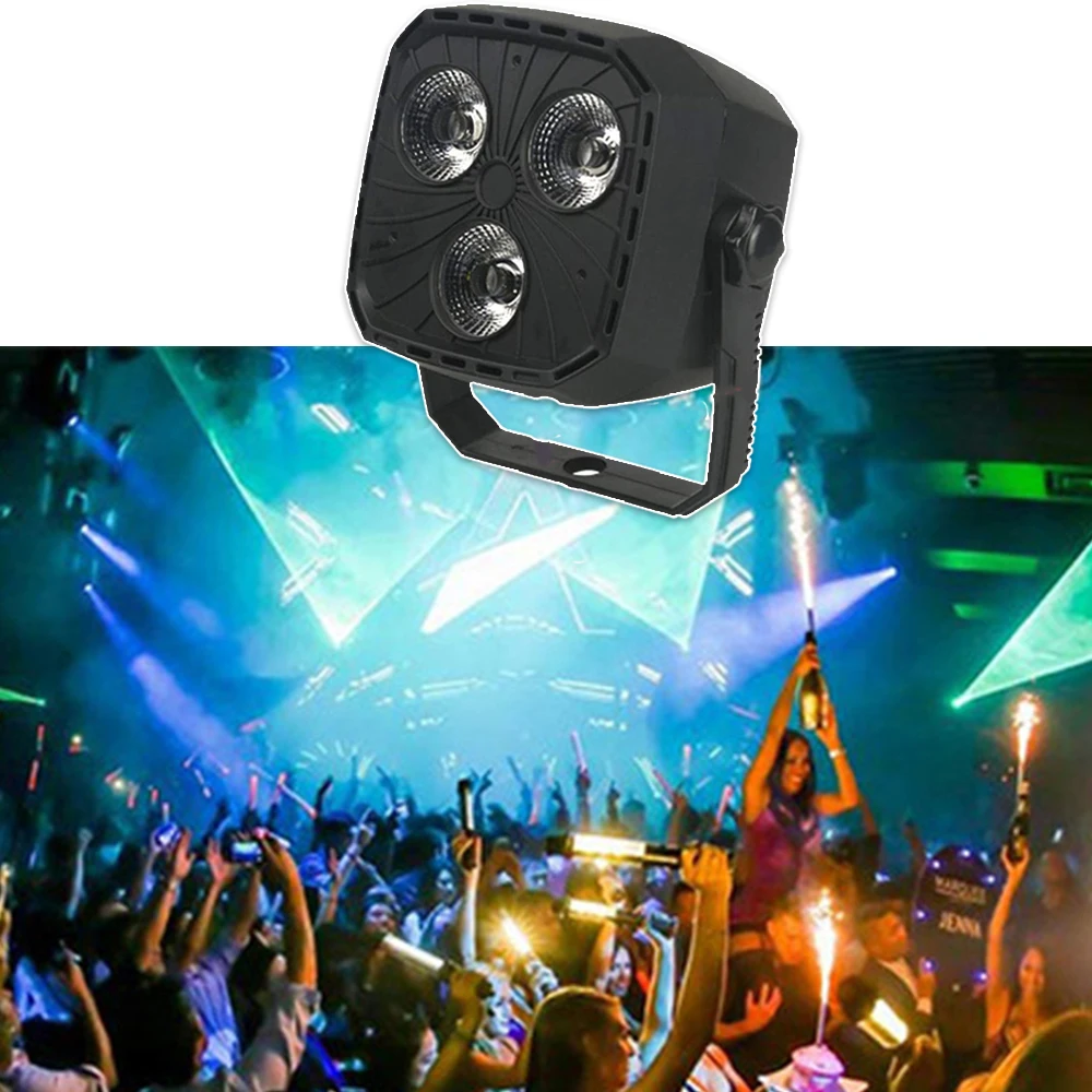 

RGBW 3X3W 4IN1 Mini Par Light DMX512 Music Control DJ Disco Beam Wash Light Led Flash Strobe Lamp For Party Club Wedding Bar