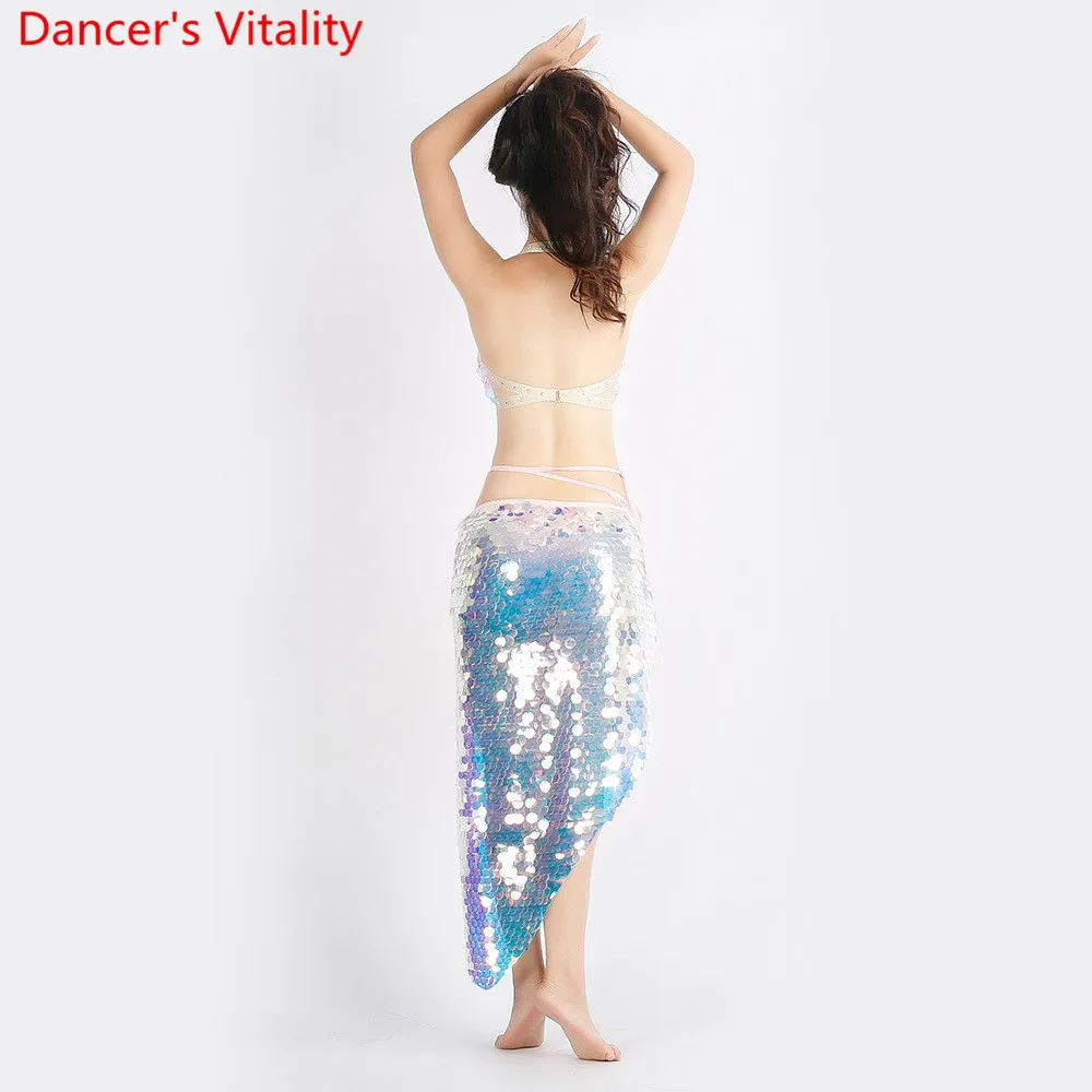 Женская одежда для танца живота 2 типа шикарный танцевальный костюм бюстгальтер +