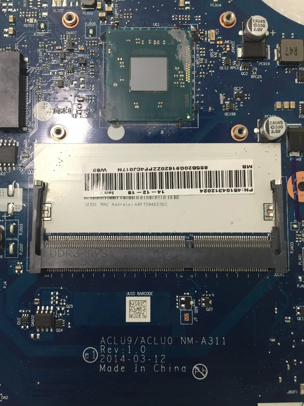 SHELI для Lenovo G40 G40-30 материнская плата с N3540 cpu NM-A311 | Компьютеры и офис